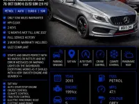 Used Mercedes A250 AMG 2015 Grey Hatchback
