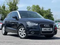 Used Audi A1 86 HP (63 kW) 2011 Black Hatchback