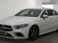 Used Mercedes A200 AMG Line Premium 163 HP (119 kW) 2018 White Hatchback