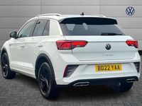 Used VW T-Roc R-line 150 HP (110 kW) 2022 White SUV