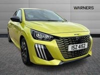Used Peugeot 208 Allure 99 HP (72 kW) 2024 Yellow Hatchback