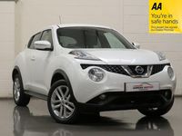 Used Nissan Juke Visia 108 HP (79 kW) 2014 White SUV