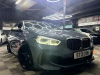Used BMW M135 Comfort Edition 301 HP (221 kW) 2021 Grey Hatchback
