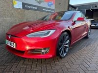 Used Tesla Model S 386 kW (525 HP) 2017 Red Hatchback