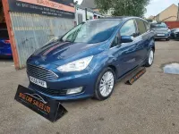 Used Ford C-MAX Titanium 125 HP (91 kW) 2018 Blue MPV
