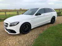 Used Mercedes C63 AMG Premium 2016 White Estate