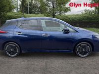 Used Nissan Leaf N-Connecta 110 kW (150 HP) 2022 Blue Hatchback