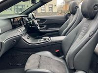 Used Mercedes E220 AMG line 194 HP (142 kW) 2018 White Cabriolet