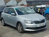 Used Skoda Fabia SE 110 HP (80 kW) 2018 Silver Hatchback