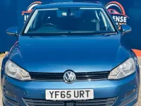 Begagnad VW Golf VII Match 2015 Blå Halvkombi