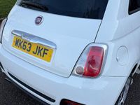 Used Fiat 500 S 85 HP (62 kW) 2013 White Hatchback