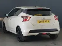 Used Nissan Micra Acenta 100 HP (73 kW) 2019 White Hatchback