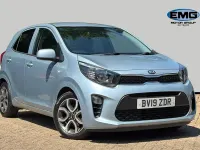 Used Kia Picanto 66 HP (48 kW) 2019 Blue Hatchback
