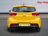 Used Kia Rio 84 HP (61 kW) 2022 Yellow Hatchback