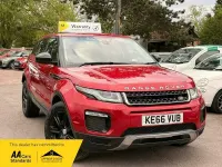 Used Land Rover Range Rover evoque SE 2017 Red Estate