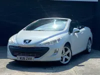 Used Peugeot 308 CC GTi 2011 White Cabriolet
