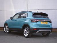 Used VW T-Cross SE 115 HP (84 kW) 2019 Makena turquoise exclusive SUV