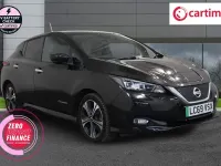 Used Nissan Leaf Tekna 110 kW (150 HP) 2020 Black Hatchback