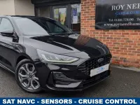 Used Ford Focus ST-Line 125 HP (91 kW) 2023 Black Hatchback