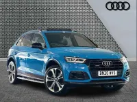 Used Audi Q5 Advanced 187 HP (137 kW) 2020 Blue SUV