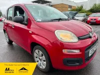 Used Fiat Panda Pop 69 HP (50 kW) 2012 Red Hatchback