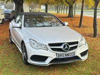 Used Mercedes E220 AMG 170 HP (125 kW) 2014 Silver Cabriolet