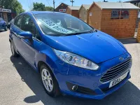 Used Ford Fiesta Zetec 2013 Blue Hatchback