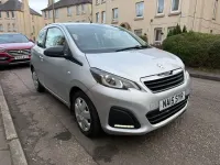Begagnad Peugeot 108 Active 2015 Silver Halvkombi