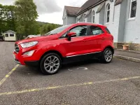 Used Ford Ecosport Titanium 125 HP (91 kW) 2018 Red SUV