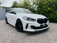 Used BMW 118 M Sport 140 HP (102 kW) 2020 White Hatchback