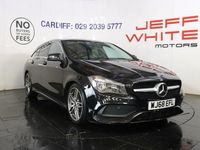 Used Mercedes CLA180 Shooting Brake AMG line 122 HP (89 kW) 2018 Black Estate