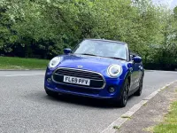 Used Mini Cooper Cabriolet Classic 136 HP (100 kW) 2019 Blue Cabriolet