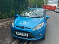 Used Ford Fiesta Zetec 2012 Blue Hatchback