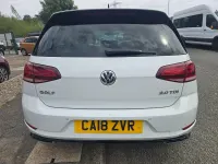 Used VW Golf VII R-line 150 HP (110 kW) 2018 White Hatchback