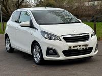 Used Peugeot 108 Allure 82 HP (60 kW) 2014 White Hatchback