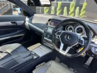 Used Mercedes E220 AMG line 177 HP (130 kW) 2016 Blue Coupe