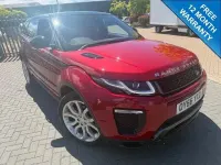 Used Land Rover Range Rover evoque HSE Dynamic 2016 Red Estate