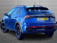 New VW Taigo Black Edition 115 HP (84 kW) 2025 Reef blue with flat black roof SUV