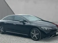 Used Mercedes EQE300 AMG Line Premium 180 kW (245 HP) 2023 Obsidian black metallic Sedan