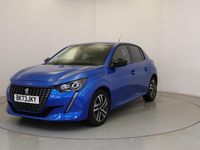 Used Peugeot 208 Allure+ 99 HP (72 kW) 2023 Blue Hatchback