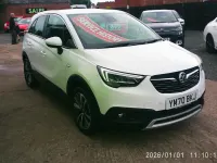 Used Vauxhall Crossland X Elite 2021 White SUV