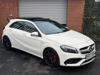 Used Mercedes A45 AMG Premium 2017 White Hatchback