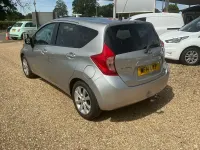 Used Nissan Note Tekna 90 HP (66 kW) 2014 Silver Hatchback