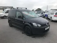 Used VW Caddy Startline 102 HP (75 kW) 2015 Black MPV