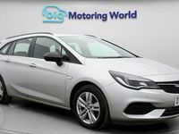 Used Vauxhall Astra Business Edition 122 HP (89 kW) 2021 Silver Estate