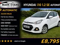 Used Hyundai i10 SE 87 HP (63 kW) 2014 White Hatchback