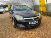 Used Vauxhall Astra Cabriolet 2007 Black Cabriolet
