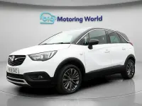 Used Vauxhall Crossland X Elite 131 HP (96 kW) 2019 White SUV