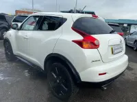 Used Nissan Juke N-TEC 110 HP (80 kW) 2014 White SUV