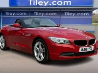 Used BMW Z4 Comfort Edition 2016 Red Cabriolet